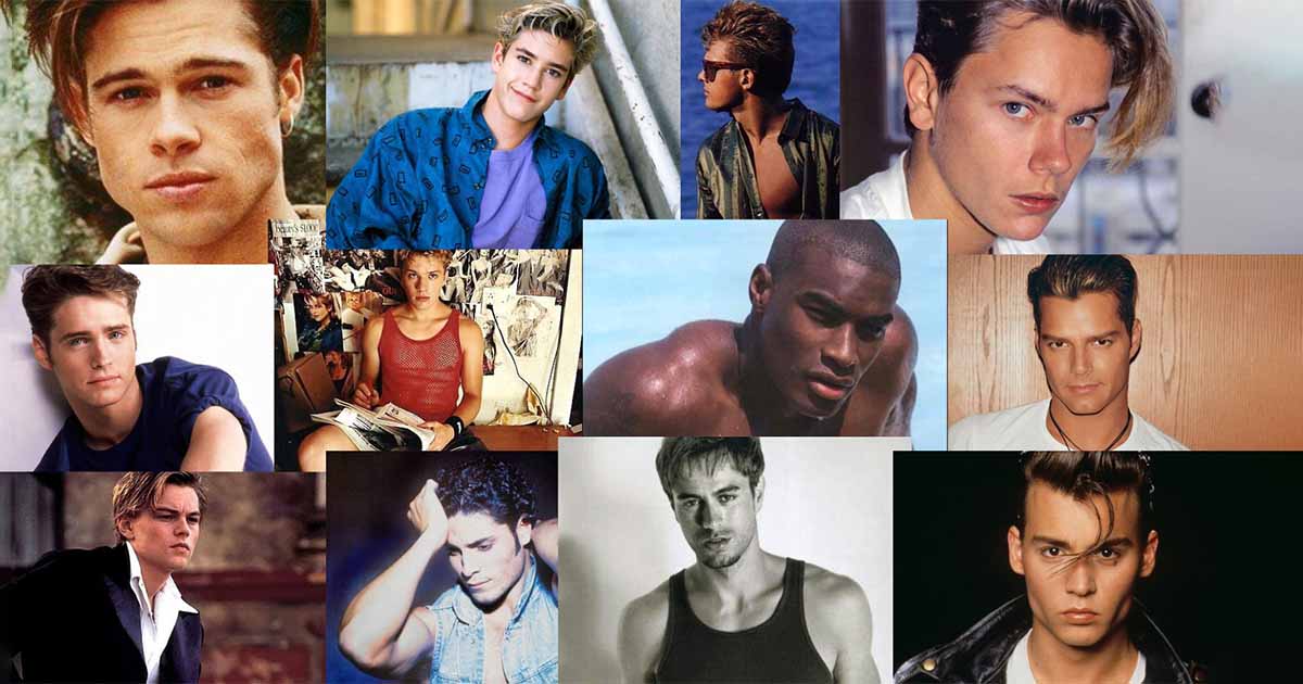 12 Most Handsome Men and Male Actors from the 90s