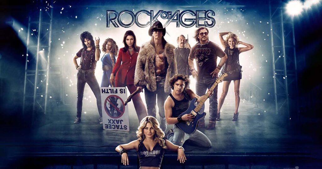 rock of ages movie poste